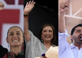 Dónde y cuándo serán los cierres de campaña de Sheinbaum, Gálvez y Álvarez Máynez