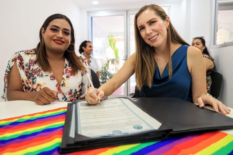 Refrenda gobierno de Isla Mujeres su compromiso con la Comunidad LGBTTTIQ+