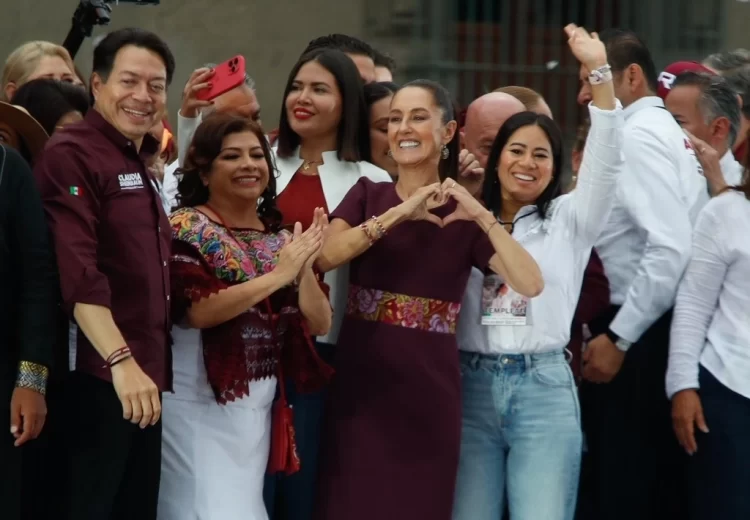 “Me llenaron los ojos de lágrimas” palabras de AMLO, señala Claudia Sheinbaum