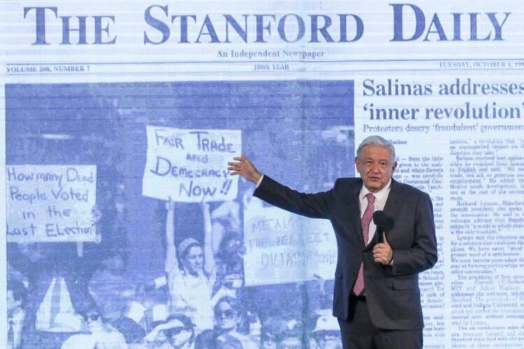 Terminaré mi mandato "contentísimo; entregaré la banda presidencial a una mujer", señala AMLO