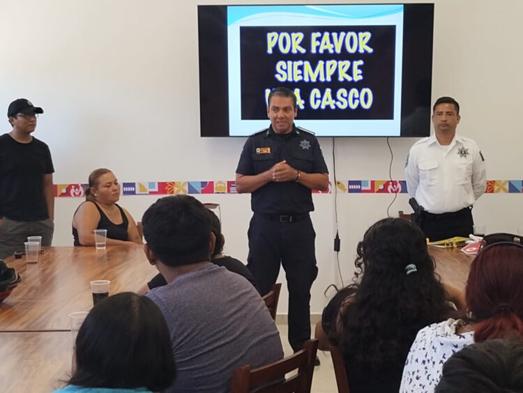 Imparten autoridades municipales curso sobre educación y seguridad vial
