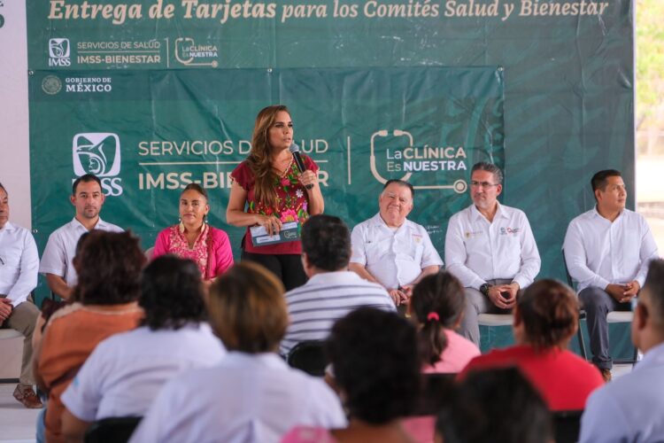Entrega Mara Lezama recursos del Programa Federal "La Clínica es Nuestra" a Comités de Salud de Benito Juárez