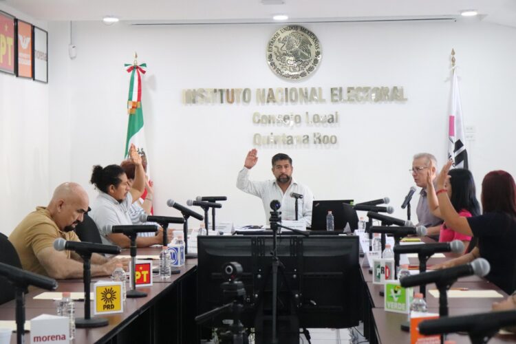 Inicia INE Quintana Roo cómputos distritales de la elección federal