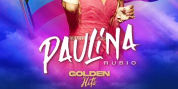 Paulina Rubio en concierto público en Playa del Carmen