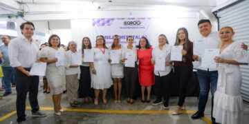 Recibe Ana Paty Peralta constancia de mayoría como presidenta municipal de Benito Juárez