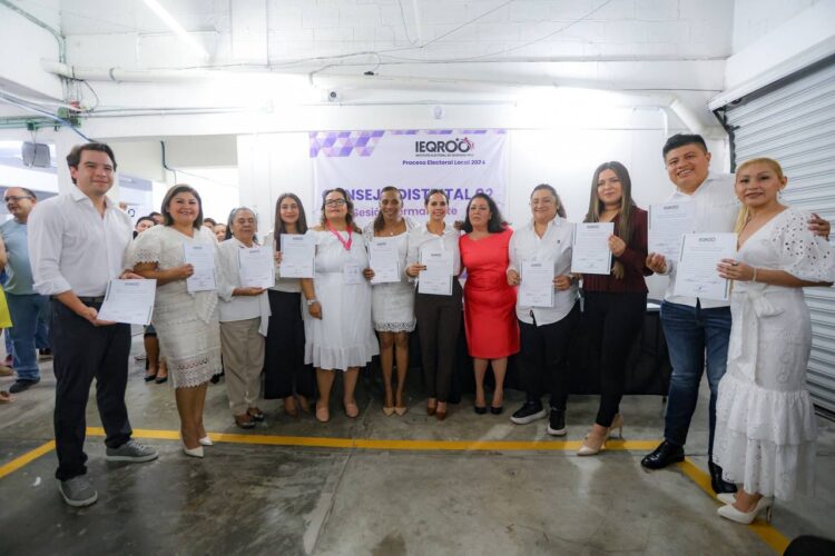 Recibe Ana Paty Peralta constancia de mayoría como presidenta municipal de Benito Juárez