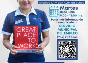 Realizarán la 36ª feria municipal del empleo en Villas del Sol de Playa del Carmen