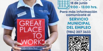 Realizarán la 36ª feria municipal del empleo en Villas del Sol de Playa del Carmen