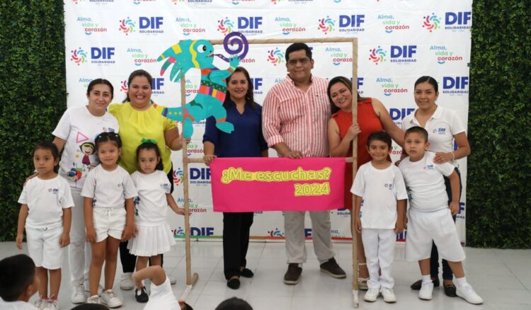 Se escucha la voz de las niñas, niños y adolescentes en Playa del Carmen