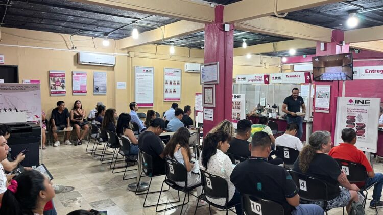 Informa el INE sobre actualización de Credenciales Electorales en Quintana Roo