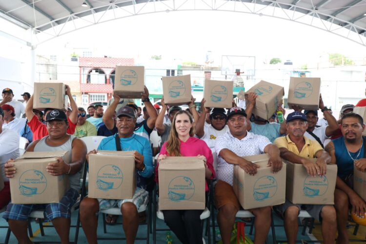 Apoya Atenea Gómez sector pesquero a través del programa ‘Familia Pescadora’