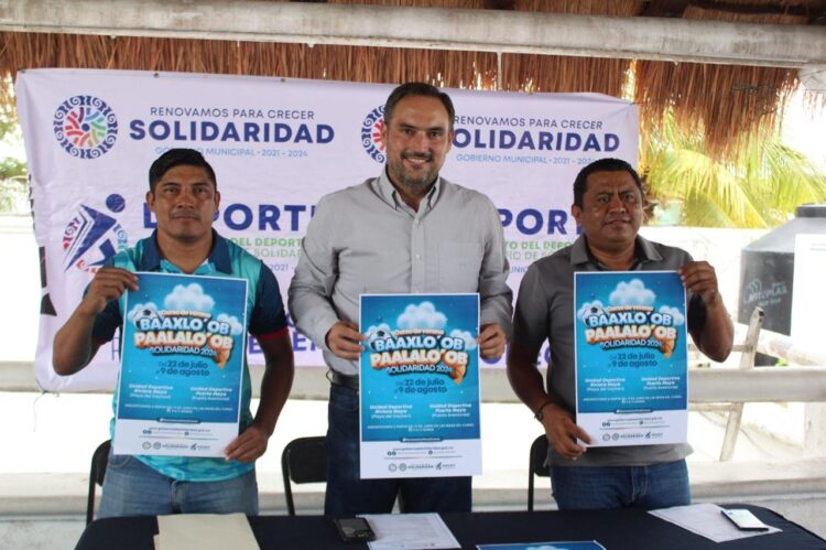 Presentan el curso de verano “Baaxlo’ob Paalalo’ob Solidaridad 2024” en Playa del Carmen