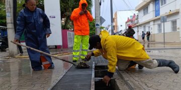 Redobla gobierno de Isla Mujeres esfuerzos en esta temporada de lluvias
