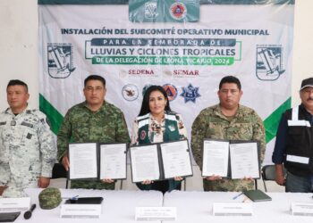 Blanca Merari instala Subcomité Operativo para la Temporada de Lluvias y Ciclones Tropicales en Leona Vicario