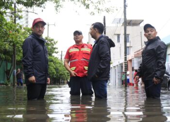 Atiende gobierno de Cancún afectaciones por lluvias