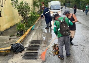 Gobierno de Puerto Morelos no baja la guardia ante las intensas lluvias