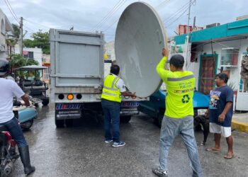 Fortalecen en Isla Mujeres el Programa Permanente de Descacharrización