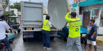 Fortalecen en Isla Mujeres el Programa Permanente de Descacharrización