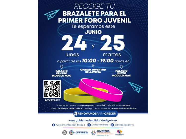 Invitan a inscribirse al “Foro Juvenil Impulsando Liderazgo 2024” en Playa del Carmen