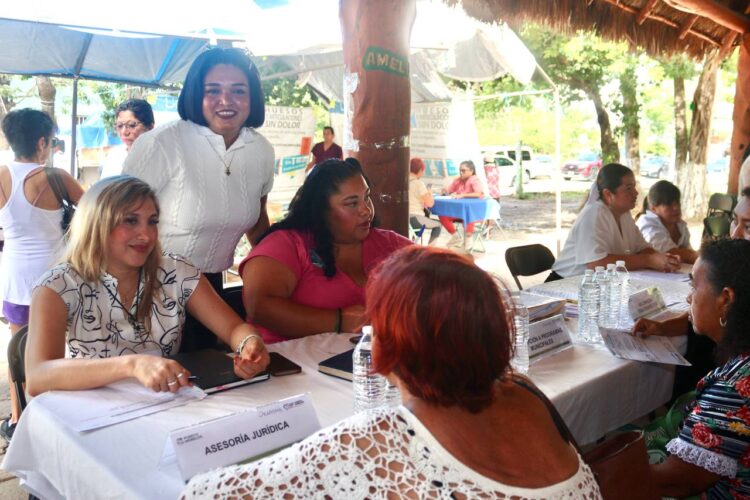 DIF de Puerto Morelos organiza Feria de Servicios Integrales para la Familia