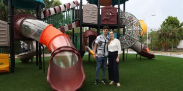 Transforma Atenea Gómez Zona Continental con obras como segunda etapa de Plaza Ejidatarios