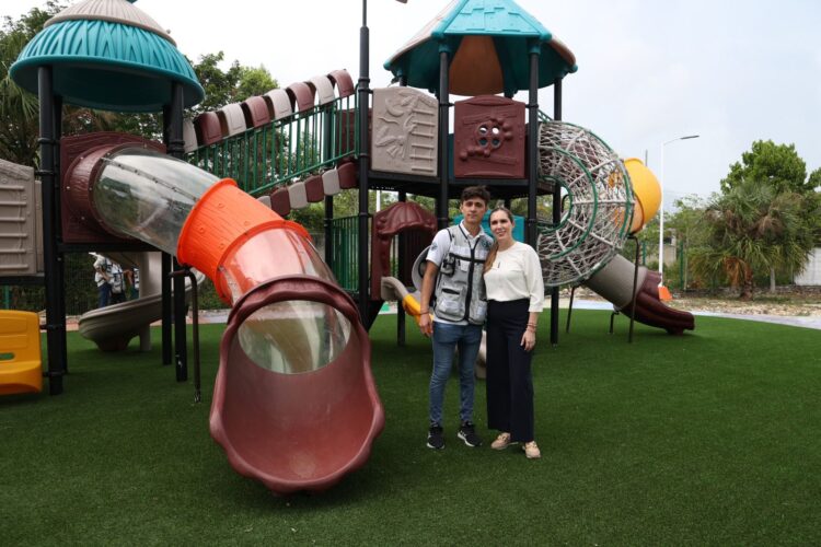 Transforma Atenea Gómez Zona Continental con obras como segunda etapa de Plaza Ejidatarios