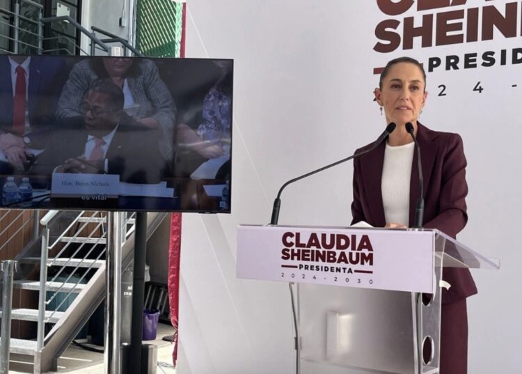 Claudia Sheinbaum descarta reanudar relaciones diplomáticas con Ecuador