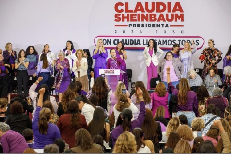 "La transformación es feminista; el futuro lo construimos todas": Claudia Sheinbaum