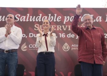 Expresión del humanismo del movimiento, recorrido AMLO-Claudia Sheinbaum