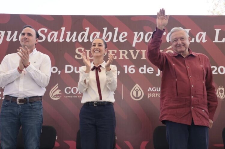 Expresión del humanismo del movimiento, recorrido AMLO-Claudia Sheinbaum