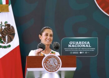 "Larga vida a la Guardia Nacional", enfatiza Claudia Sheinbaum