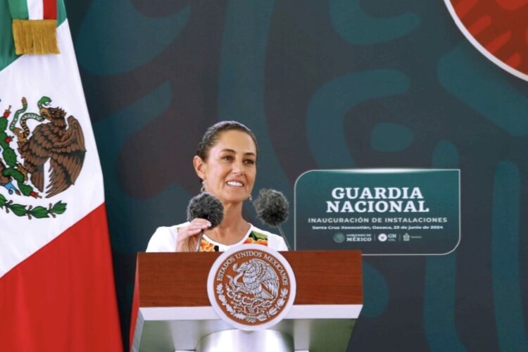 "Larga vida a la Guardia Nacional", enfatiza Claudia Sheinbaum