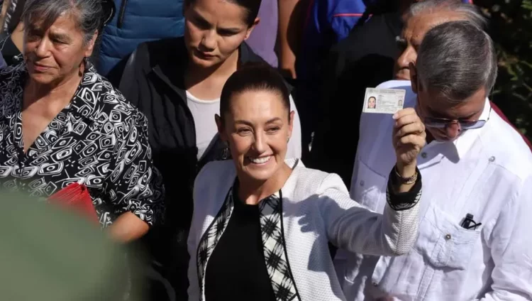 Dan encuestas de salida como ganadora a Claudia Sheinbaum en Elección Presidencial 2024