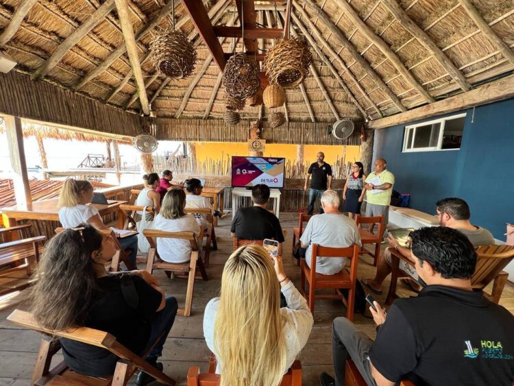 Anuncian Jornada de Inscripción al Registro Estatal de Turismo de Quintana Roo en Puerto Morelos