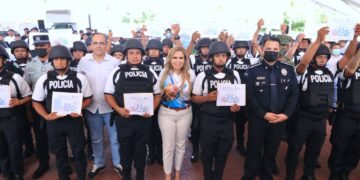 Consolida Lili Campos una Policía Municipal equipada y eficiente