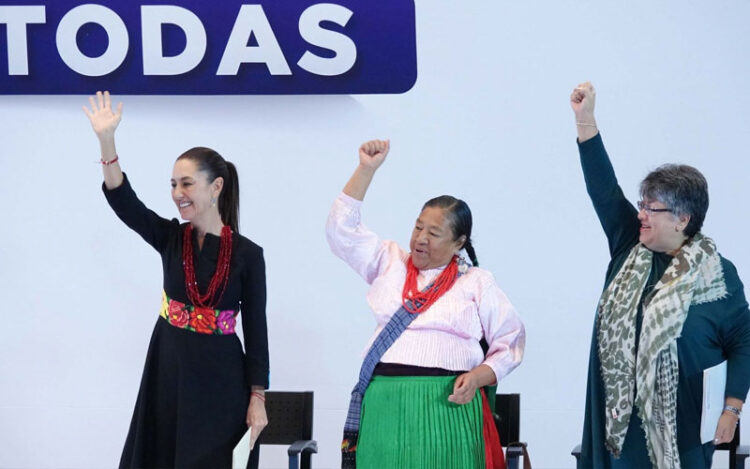 Claudia Sheinbaum va por desterrar toda forma de machismo