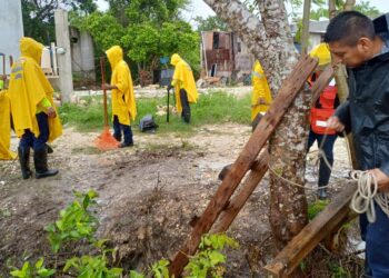 Fortalece gobierno municipal de Isla Mujeres trabajo preventivo en la temporada de lluvias