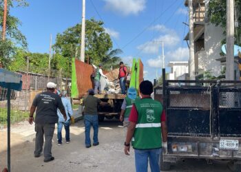 Incluyen obras en construcción en limpieza de potenciales proyectiles en Puerto Morelos
