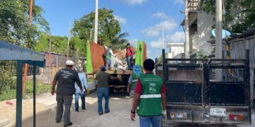 Incluyen obras en construcción en limpieza de potenciales proyectiles en Puerto Morelos