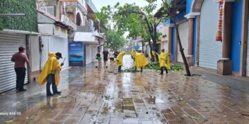 Playa del Carmen registra saldo blanco tras el paso de Beryl