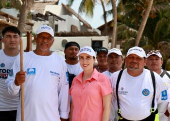 Trabajo coordinado, clave para hacer frente al impacto del huracán ‘Beryl’ en Isla Mujeres
