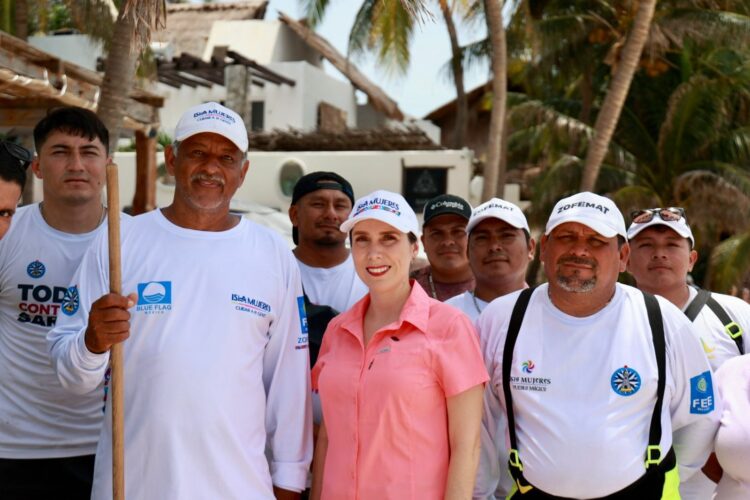 Trabajo coordinado, clave para hacer frente al impacto del huracán ‘Beryl’ en Isla Mujeres