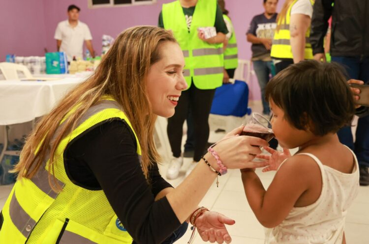 Destaca gobierno de Isla Mujeres por su humanismo y labor social durante el paso del huracán ‘Beryl’