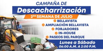 Campaña de Descacharrización en colonias Bellavista, In House Paseos del Parque en Playa del Carmen