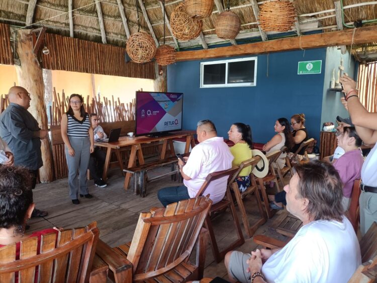 Realizan en Puerto Morelos Jornada de Inscripción al Registro Estatal de Turismo