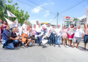 Ana Paty Peralta inicia rehabilitación de Av. Miguel Hidalgo