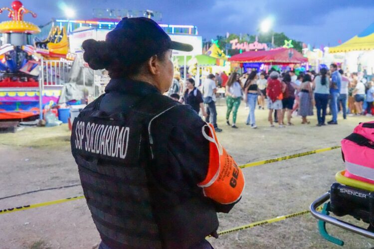 Garantizada seguridad en Feria de Playa del Carmen 2024