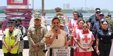 Mara Lezama pone en marcha Operativo de Seguridad Vacacional de Verano Quintana Roo 2024
