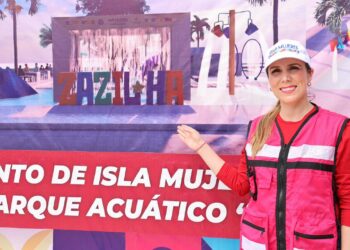 Atenea Gómez ultima detalles para apertura del nuevo parque Zazil-Há en Isla Mujeres