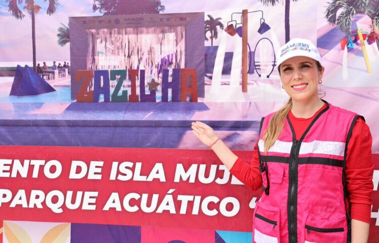 Atenea Gómez ultima detalles para apertura del nuevo parque Zazil-Há en Isla Mujeres